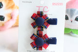 Pretty Flower School Hair Clip of St Paul's Convent School/ Marymount Primary School (BS2220)