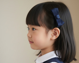 Classic School Hair Clips in Navy (one pair) (BS1957)