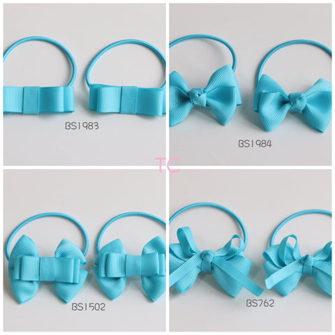 School Hair Ties in Sky Blue/ Maryknoll Convent School (BS1983-BS1984)