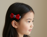 維多利亞幼稚園冬季校服絲絨髮夾 (BS2071)
