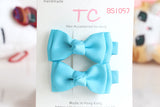School Hair Clips in Sky Blue/ Maryknoll Convent School (BS1057)
