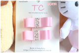 Classic Baby Hair Clips Set (Pink/ Purple) (one pair)(BC439-BC440)