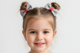 Lovely Hair ties for Victoria Kindergarten (winter school uniform) (BS694)
