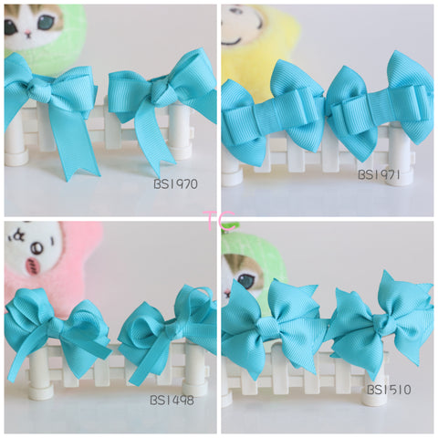 School Hair Clips in Sky Blue/ Maryknoll Convent School (BS1970-BS1971)