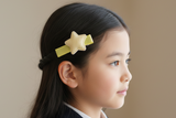 Yellow Stars School Hair Clips Set, Marymount Primary School / Good Hope School (one pair)(BS2142)