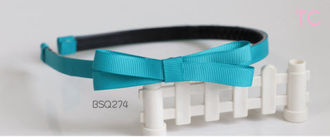 School Headband in Sky Blue/ Maryknoll Convent School (BSQ274)