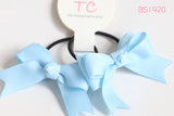 School Hair Ties in Light Blue (BS1920)