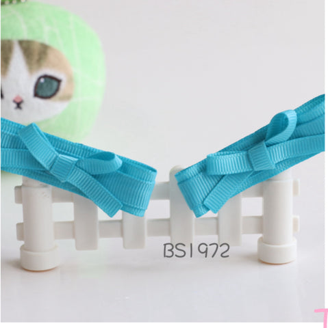 School Hair Clips in Sky Blue/ Maryknoll Convent School (BS1972-BS1973)