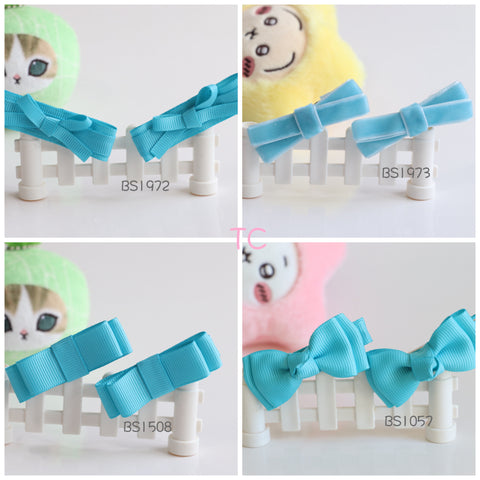 School Hair Clips in Sky Blue/ Maryknoll Convent School (BS1972-BS1973)