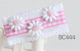 格仔花花髮夾 (BC443-BC446)