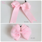 School Hair Accessories, Pink (BS1808-BS1809)