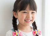 Polka-dot Korker Hair Ties (pink/ purple) (T209, T207, T148)
