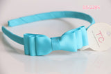 School Headband in Sky Blue/ Maryknoll Convent School (BSQ285)
