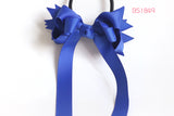 Diocesan Girls’ Junior School Royal Blue Bow Hair Ties (BS1849）