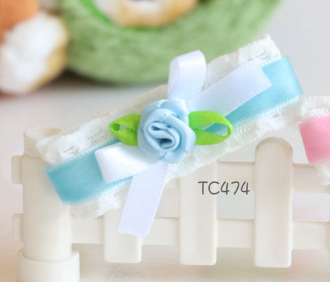 高貴絲絨玫瑰頭夾 (TC474-TC475)