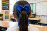 Diocesan Girls’ Junior School Royal Blue Big Bow Hair Ties (BS2139)