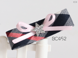 高貴牛仔布髮夾（BC451-BC452)