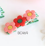 可愛花花髮夾 (BC468-BC470)