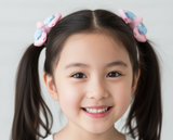可愛蝴蝶結髮圈(多色選擇) (T189, T200, T53, T24, T06)