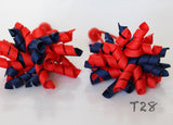 Colorful Korker Bow Hair Ties(multiple color options) (T107,T31,T70,T56,T28)