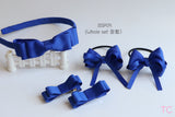 Discount Package of School Hair Accessories in Royal Blue/ DGJS (BSP05)
