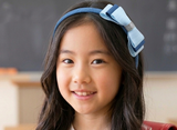 Elegant Blue Headband (Q138)