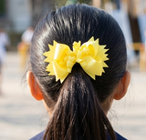 Yellow Big Bow School Hair Ties of Marymount Primary School / Good Hope School (BS938-BS941)