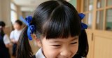 School Hair Accessories, Royal Blue/ DGJS (BS1252-BS1255)