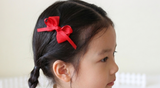 School Hair Clips in Red (BS1046-BS1049)
