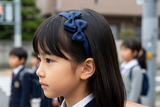 Classic School Headband in Navy (BSQ159)