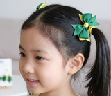 School Hair Ties, Good Hope School / Yellow and Forest Green (BS1669-BS1672)