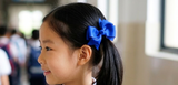 Royal Blue School Hair Clips for DGJS (BS1126-BS1127)
