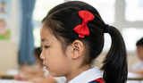 School Hair Clips in Red (BS1940-BS1941)