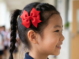 School Hair Accessories, Red (BS1340-BS1342)