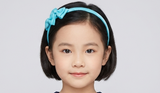 School Headband in Sky Blue/ Maryknoll Convent School (BSQ274)