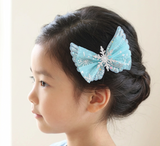 Elegant Handmade Frozen Elsa Princess Hair Clips  (TC550)