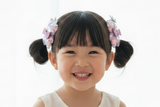 Purple Hair Ties with Sequin Bear (T224)