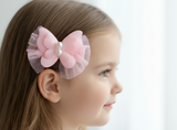 Tulle Butterfly Baby Hair Clip (pink/yellow/blue/purple) (BC394-BC397)