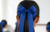 Diocesan Girls’ Junior School Royal Blue Bow Hair Ties
 (BS1089-BS1092)