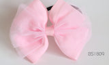 School Hair Accessories, Pink (BS1808-BS1809)