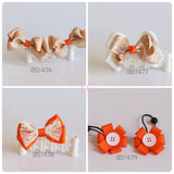 School Hair Accessories, Orange/ Beige/ HKUGAP/ St Mary (BS1469-BS1475)