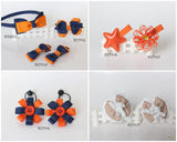 School Hair Accessories, Orange/ Beige/ HKUGAP/ St Mary (BS702-BS707)