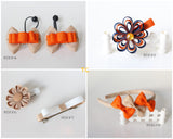 School Hair Accessories, Orange/ Beige/ HKUGAP/ St Mary (BS884-BS887)