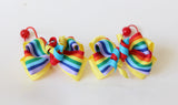 Lovely Rainbow Korker Hair Ties（T156)