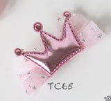 Pink Bows Hair Clips (TC64-TC66)