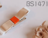 School Hair Accessories, Orange/ Beige/ HKUGAP/ St Mary (BS1469-BS1475)