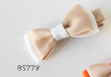 School Hair Accessories, Orange/ Beige/ HKUGAP/ St Mary (BS778-BS784)